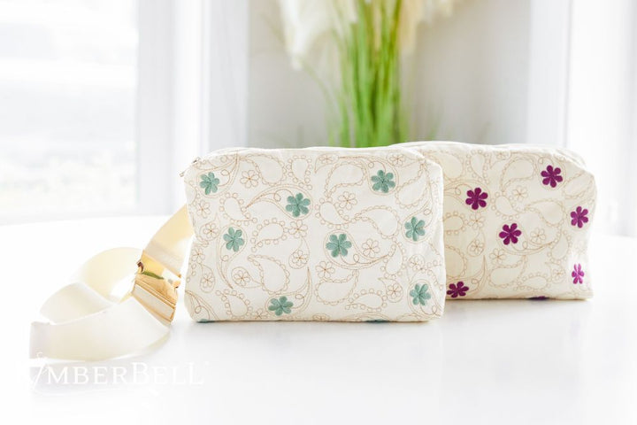 Kimberbell Design Only May 2024 Paisley In Bloom Belt Bag