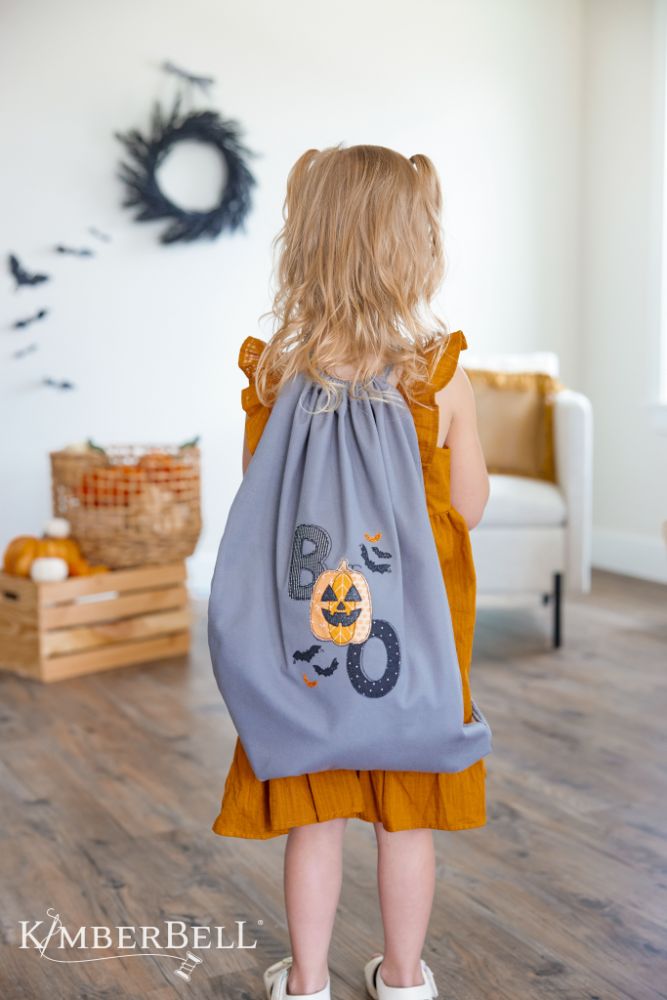 Kimberbell Design Only FAB-BOO-LOUS CANVAS BACKPACK