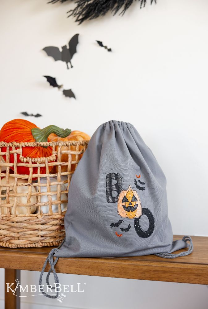 Kimberbell Design Only FAB-BOO-LOUS CANVAS BACKPACK
