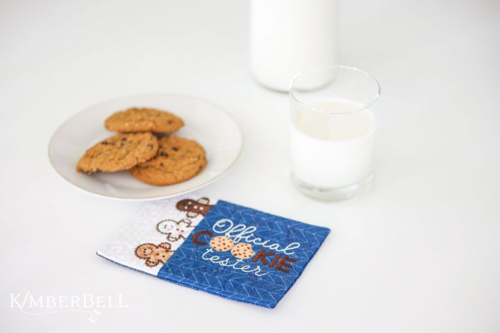 Kimberbell Design Only OFFICIAL COOKIE TESTER MUG RUG