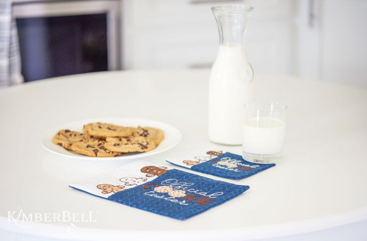 Kimberbell Design Only OFFICIAL COOKIE TESTER MUG RUG