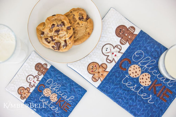 Kimberbell Design Only OFFICIAL COOKIE TESTER MUG RUG