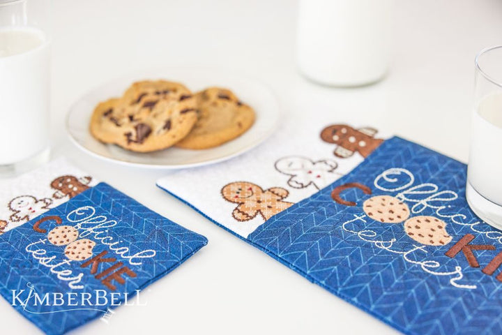 Kimberbell Design Only OFFICIAL COOKIE TESTER MUG RUG