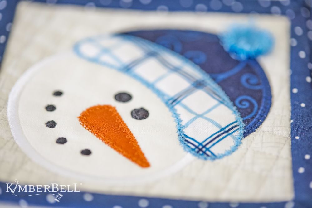 Kimberbell Design Only IT'S SNOW TIME HOT PAD
