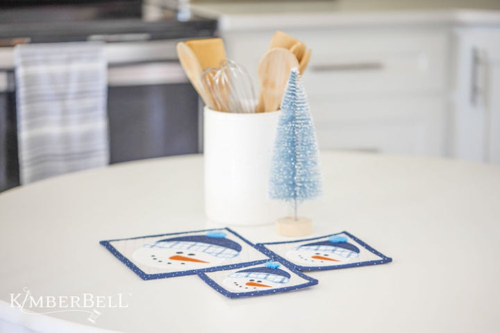 Kimberbell Design Only IT'S SNOW TIME HOT PAD