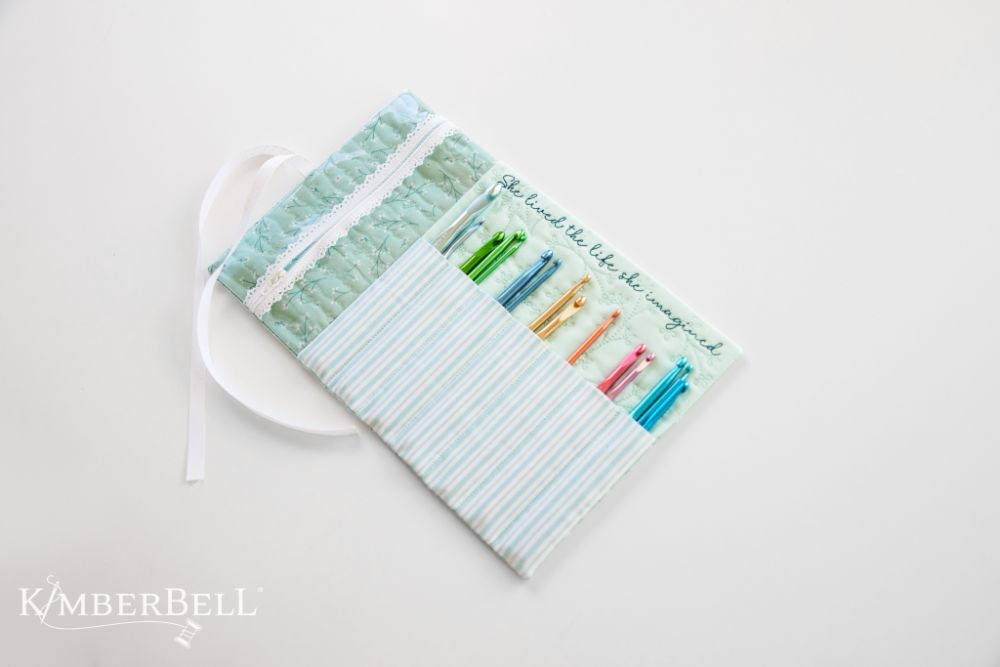 Kimberbell Design April 2024 Charming Roll-up Pouch