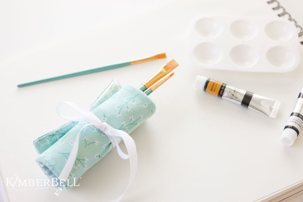 Kimberbell Design April 2024 Charming Roll-up Pouch