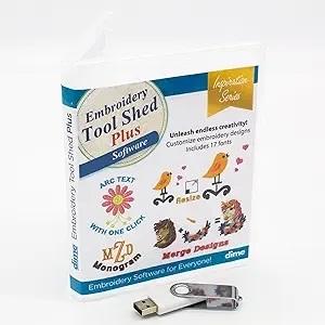 DIME Embroidery Tool Shed PLUS Software – The Sewing Gallery