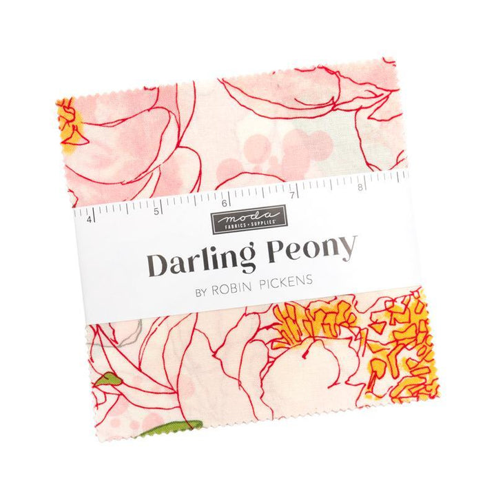 Darling Peony Charm Pack by Robin Pickens