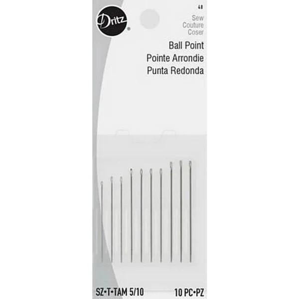 Dritz Ball Point Needles 5/10 10 ct