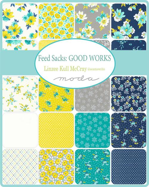 Feed Sacks Good Work  Layer Cake® 23350LC Moda Precuts#1