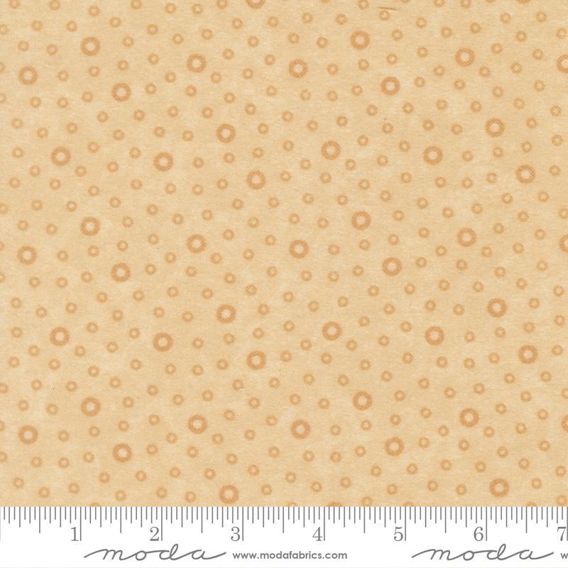 Flannel Season Rain Drop Dots in Tan Tonal