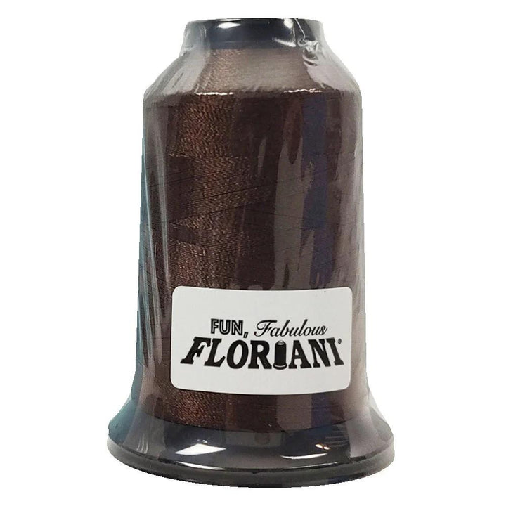 Floriani Embroidery Thread Brown Stone #PF7986