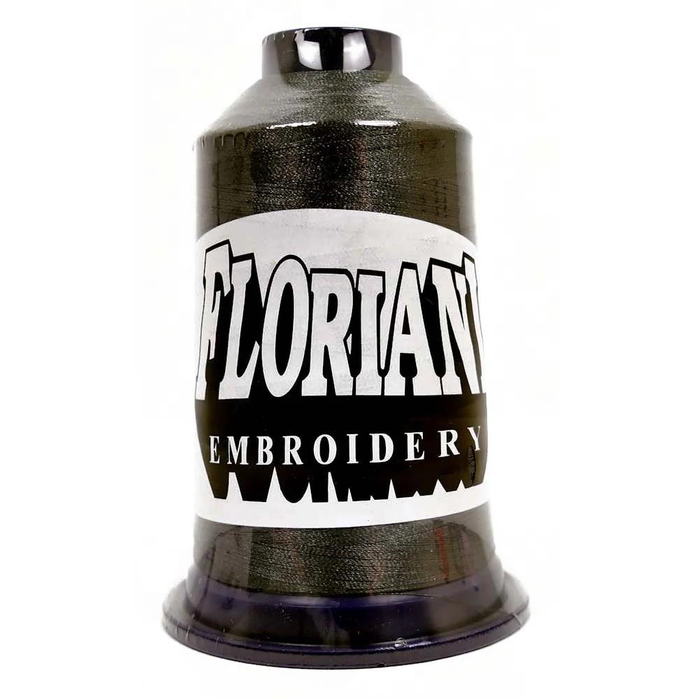 Floriani Embroidery Thread Charcoal Gray #PF489