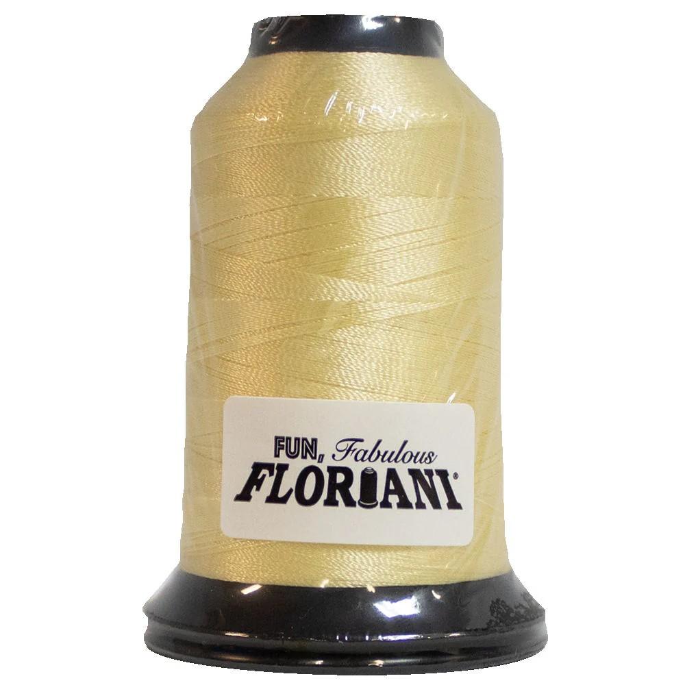 Floriani Embroidery Thread Pale Peach/Butter #PF571