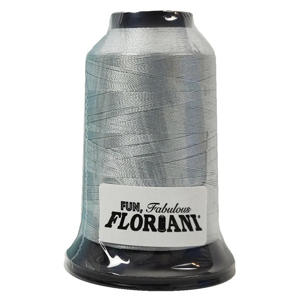 Floriani Embroidery Thread Pure Silver #PF4835