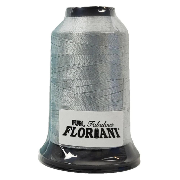Floriani Embroidery Thread Pure Silver #PF4835