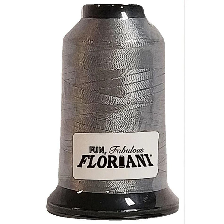 Floriani Embroidery Thread Silver #PF462