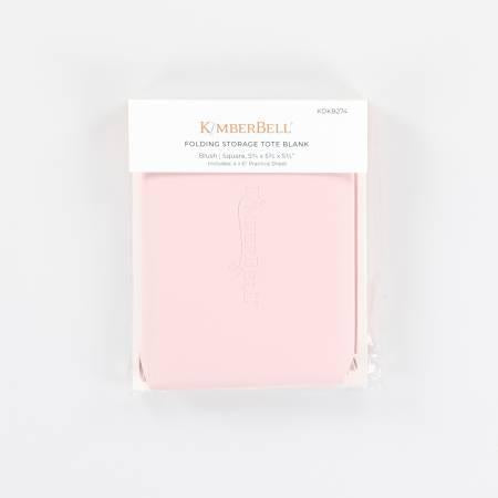 Folding Storage Tote Blank Blush # KDKB274