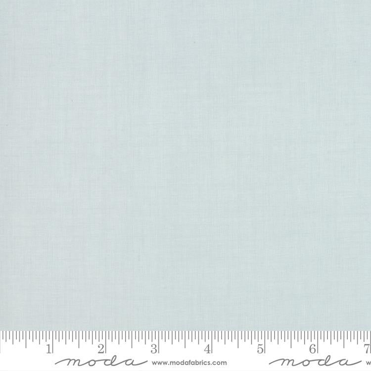 French General Solids Linen Texture - Blue