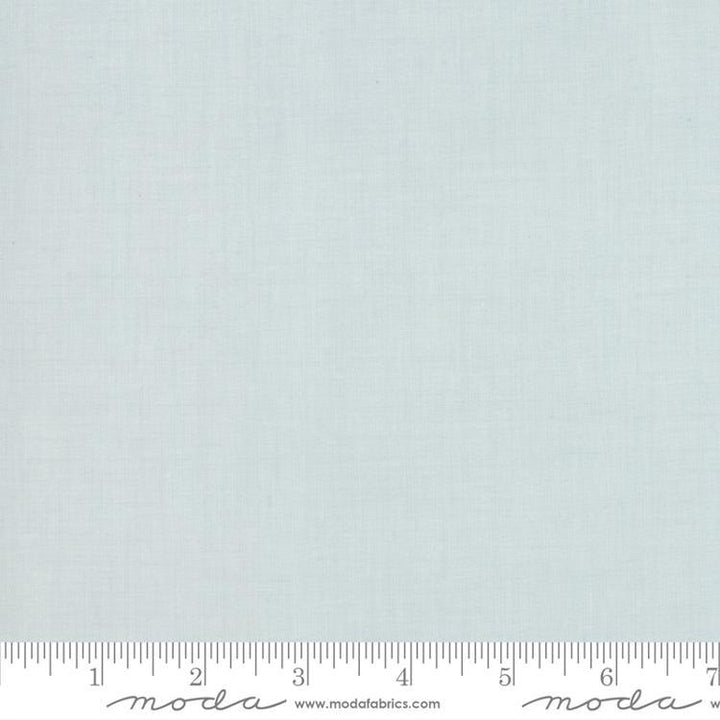 French General Solids Linen Texture - Blue