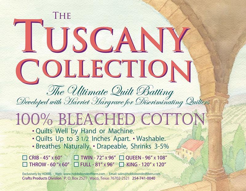 Hobbs Tuscany Collection Bleached Cotton Batting - Throw
