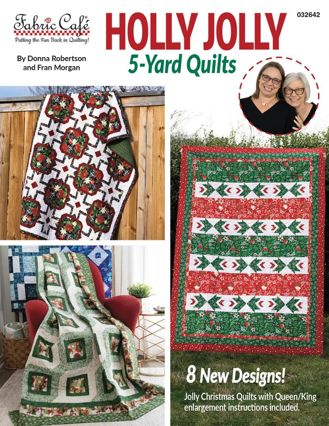 Holly Jolly 5-Yard Quilts - Fabric Cafe Pattern Book