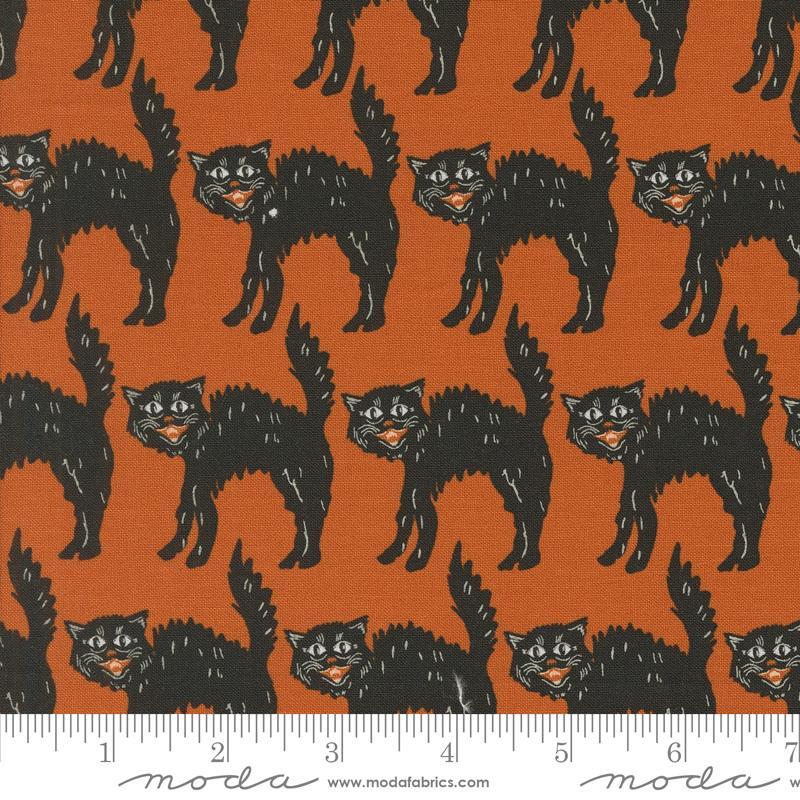 Home Sweet Haunt - Black Cats in Rust – The Sewing Gallery