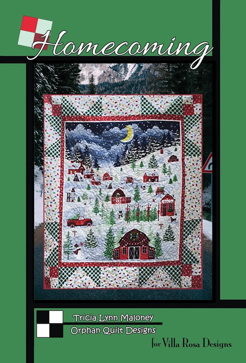 Homecoming - Villa Rosa Pattern Card - For a Panel