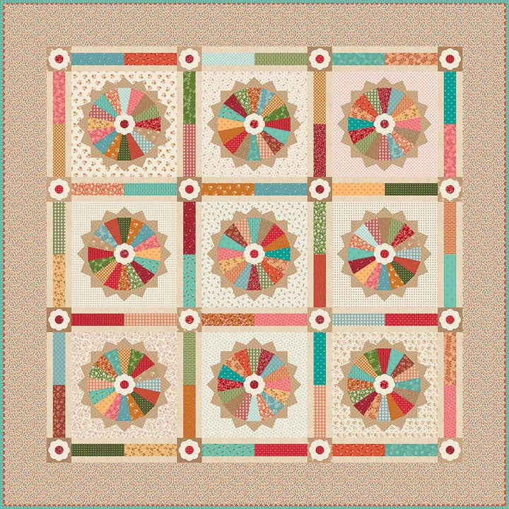 Homemade Pie Quilt KIT by Lori Holt - Baked With Love