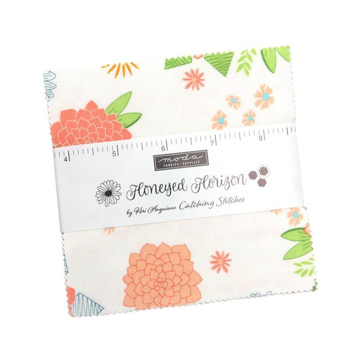 Honeyed Horizon by Catching Stitches - Charm Pack