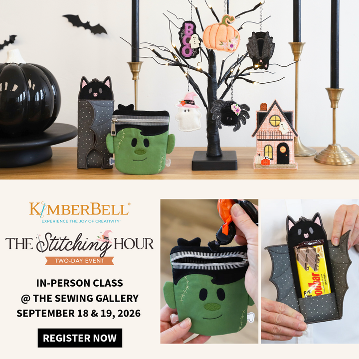 Kimberbell The Stitching Hour Two-Day Machine Embroidery Event