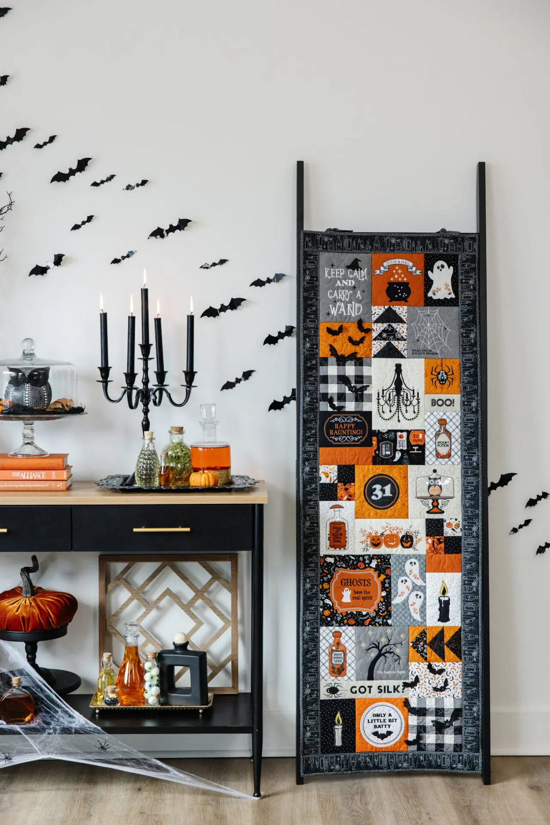 Pumpkins & Potions Ladder Quilt # KD817