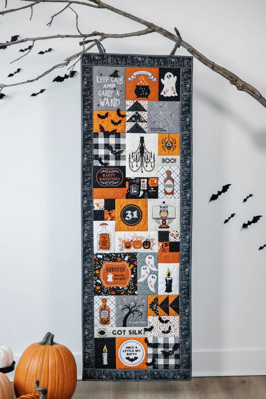 Pumpkins & Potions Ladder Quilt # KD817