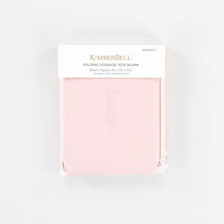 Folding Storage Tote Blank Blush # KDKB274