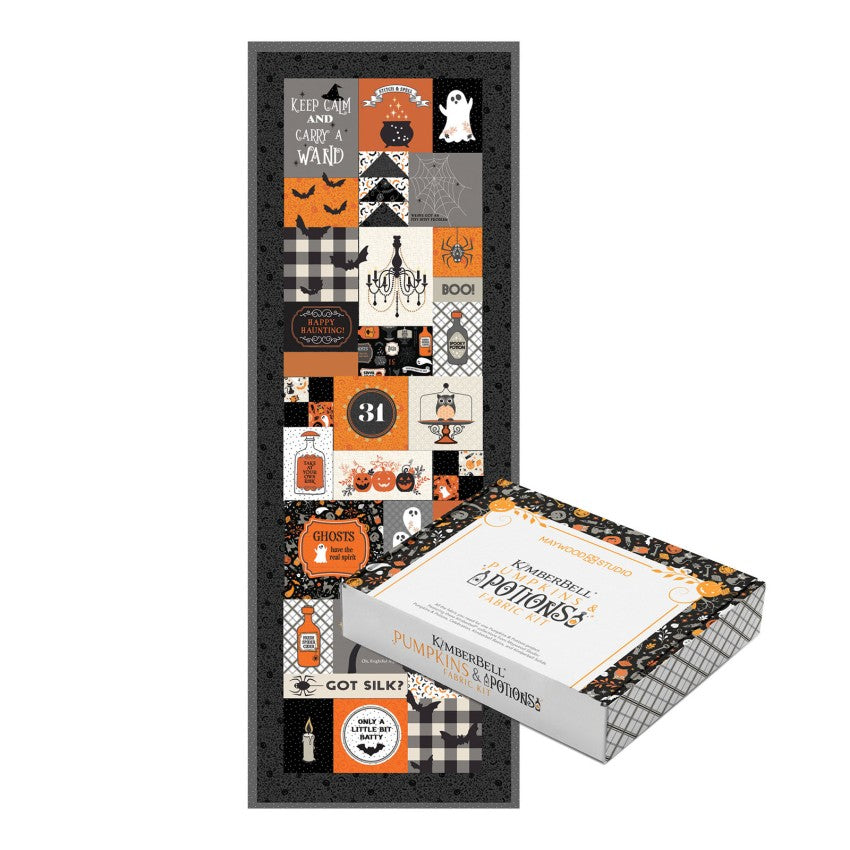 Quilt Kit Kimberbell Pumpkins & Potions 20x60 # KIT-MASPUPO