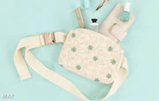 Kimberbell Design Only May 2024 Paisley In Bloom Belt Bag