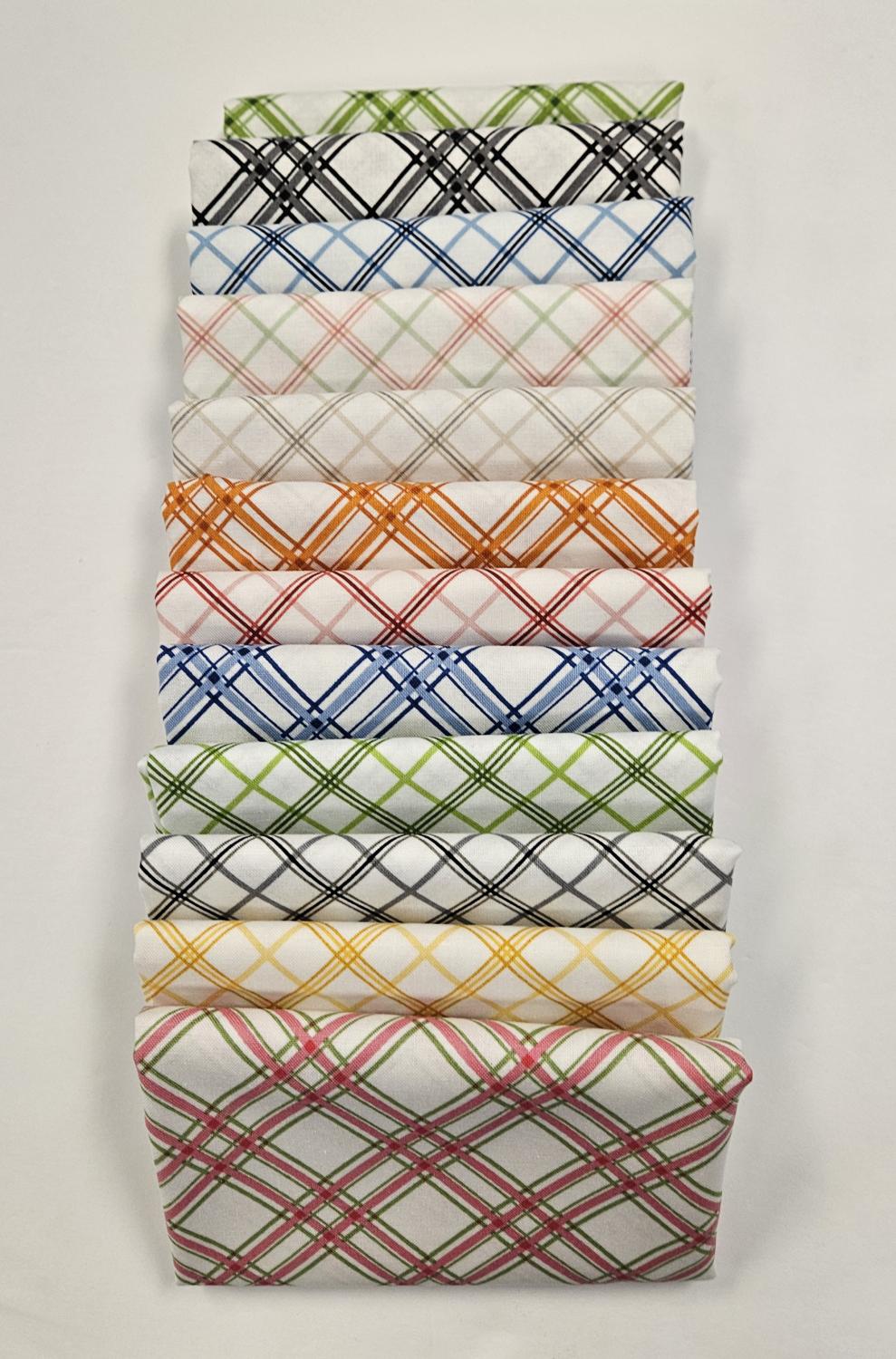 Kimberbell Plaid FQ Bundle 12