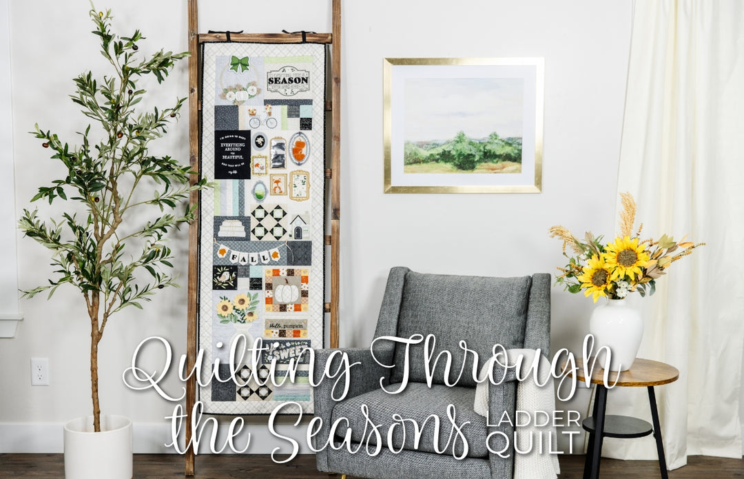 Quilting Through the Seasons Ladder Quilt # KD815