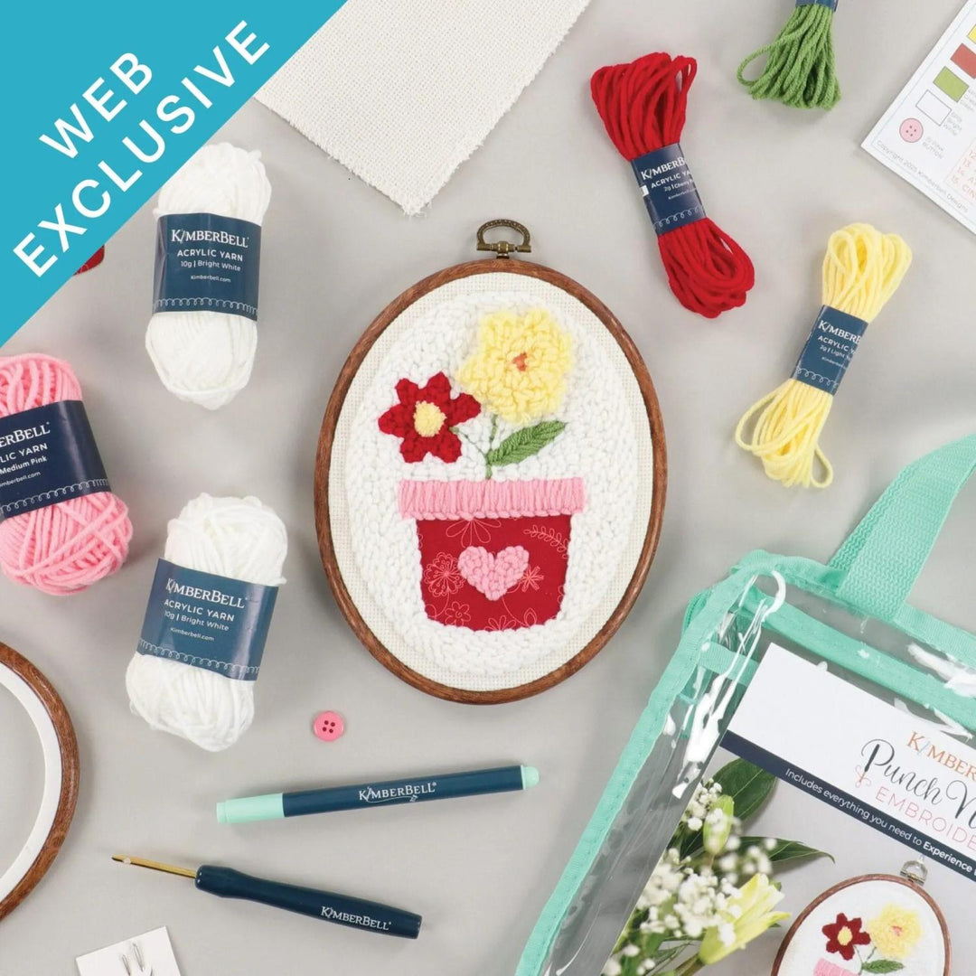 Love Blooms – Punch Needle Plus Kit