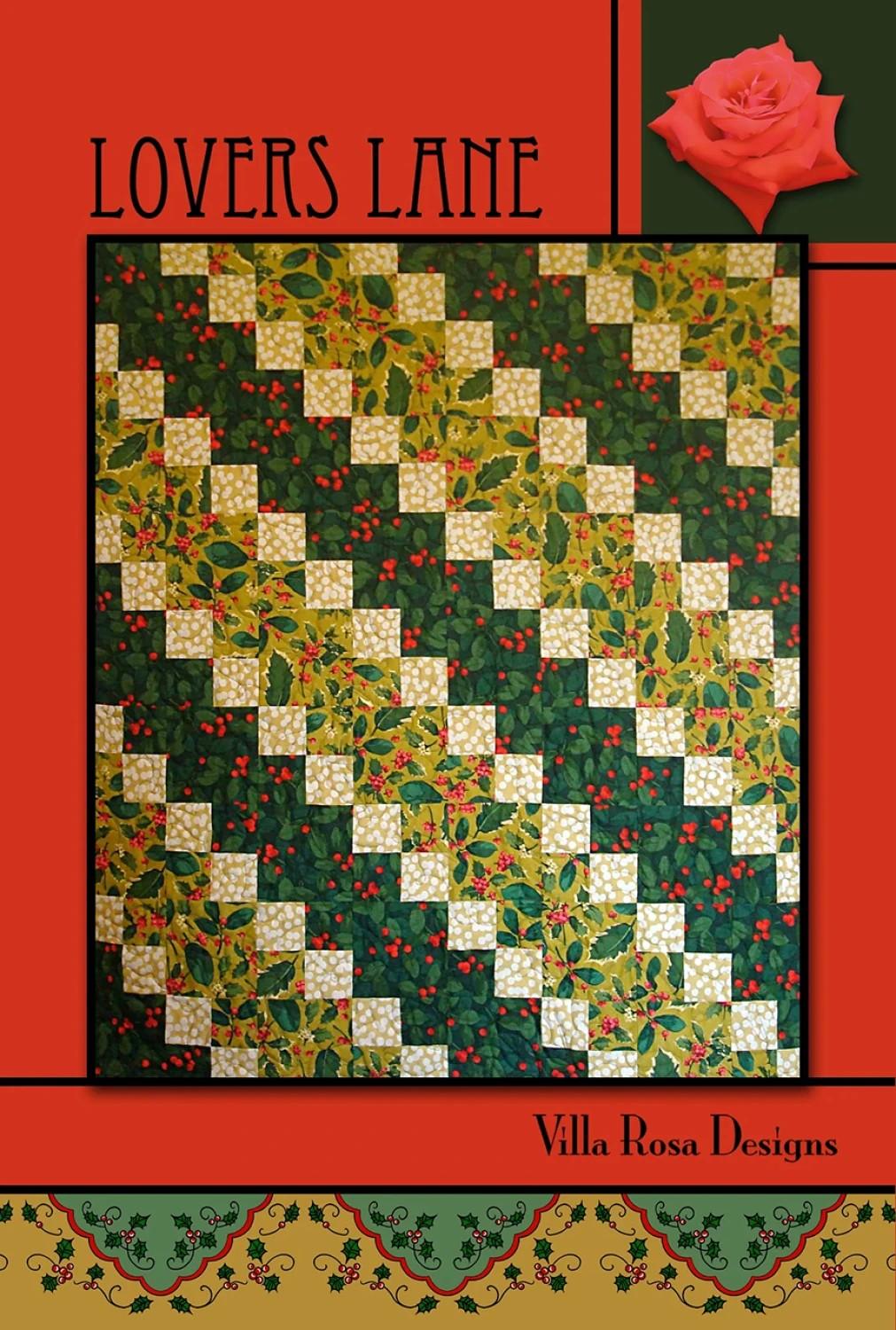 Lovers Lane Quilt Pattern Card by Villa Rosa Designs