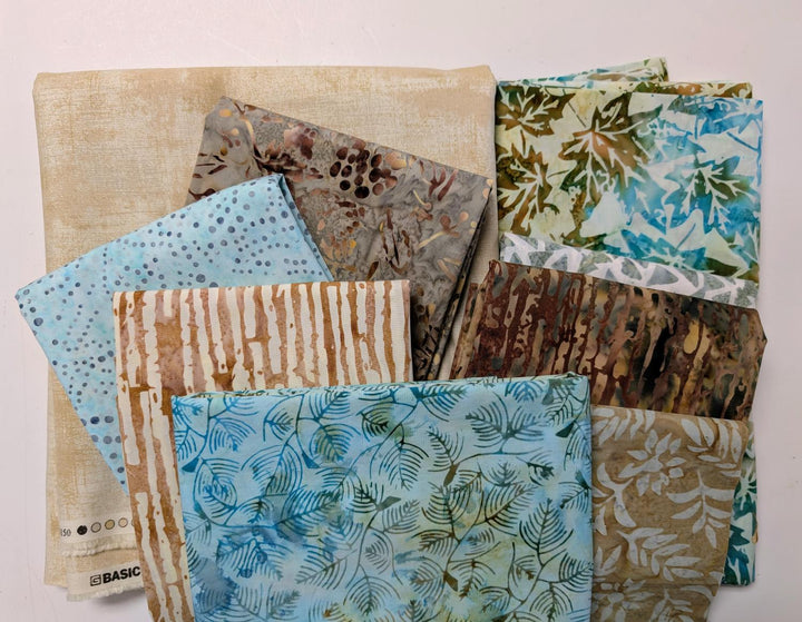 M50 Gaelic Charm Mystery Quilt Kit - Blue Ridge Batiks