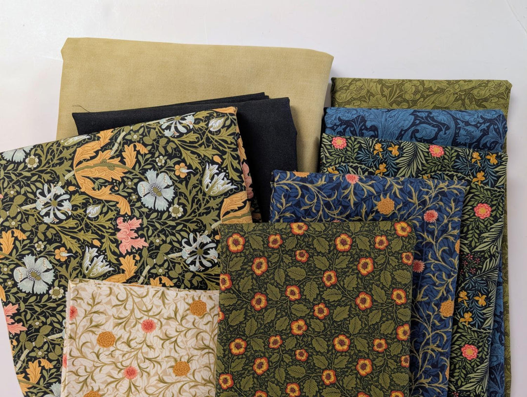 M50 Gaelic Charm Mystery Quilt Kit - Morris Manor