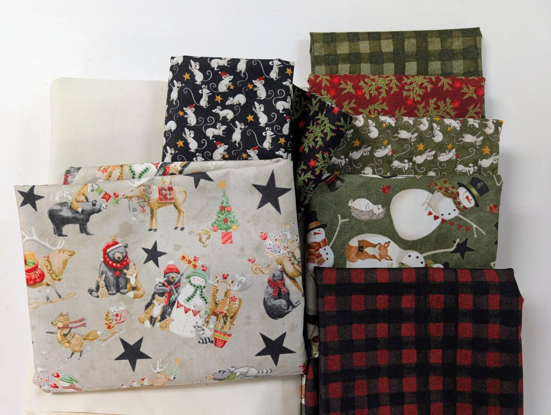 M50 Gaelic Charm Mystery Quilt Kit - Northern Christmas