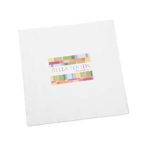 Bella Solids Layer Cake White 9900LC 98