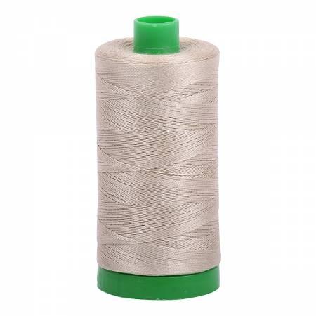 Mako Cotton Embroidery Thread 40wt 1094yds Stone
