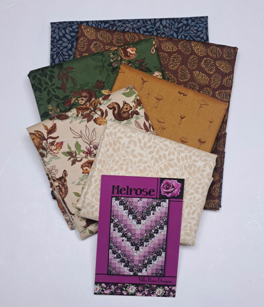 Melrose Quilt Kit in Autumn Forest