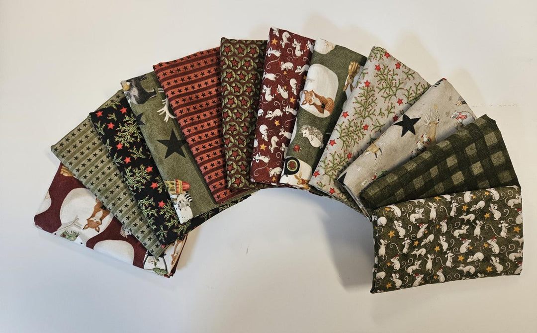 Northern Christmas 12 Fat Quarter Bundle Riley Blake