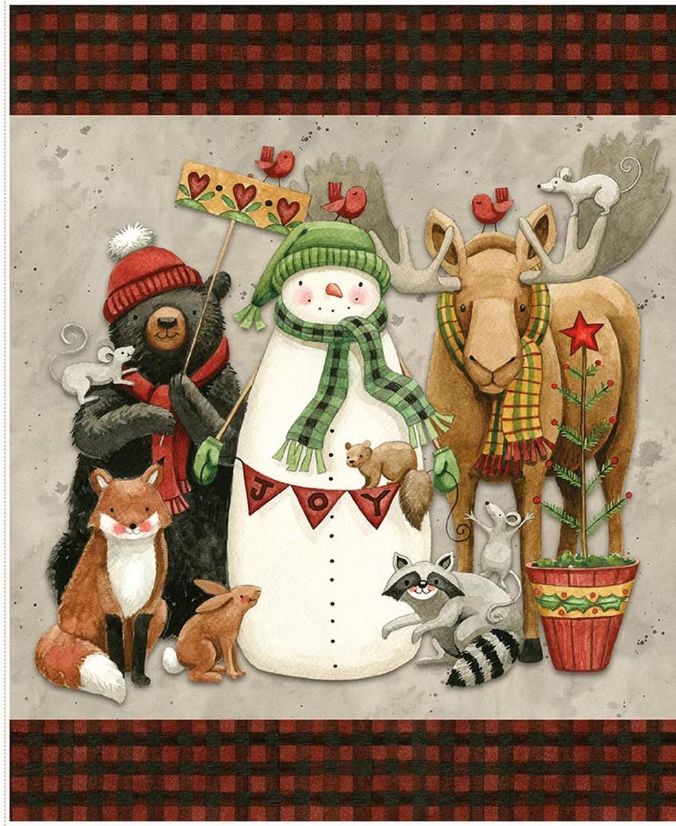 Northern Christmas Panel - Riley Blake