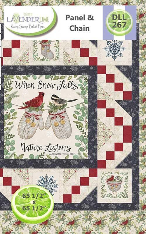 Panel & Chain Quilt Pattern by Lavender and Lime